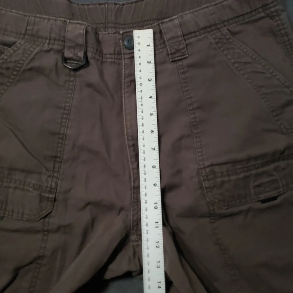 Wrangler Cargo Shorts Mens 33 Brown Hero Authentic Issue Cotton Utility NW911BG